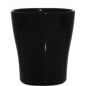 Blumentopf aus Glas 15cm, Bonny black