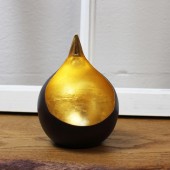 Teelichthalter Bola bronze/golden 15cm