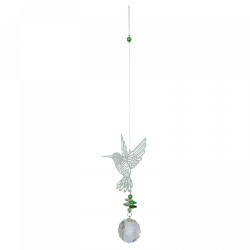 Windspiel "Kolibri" mit Kristall