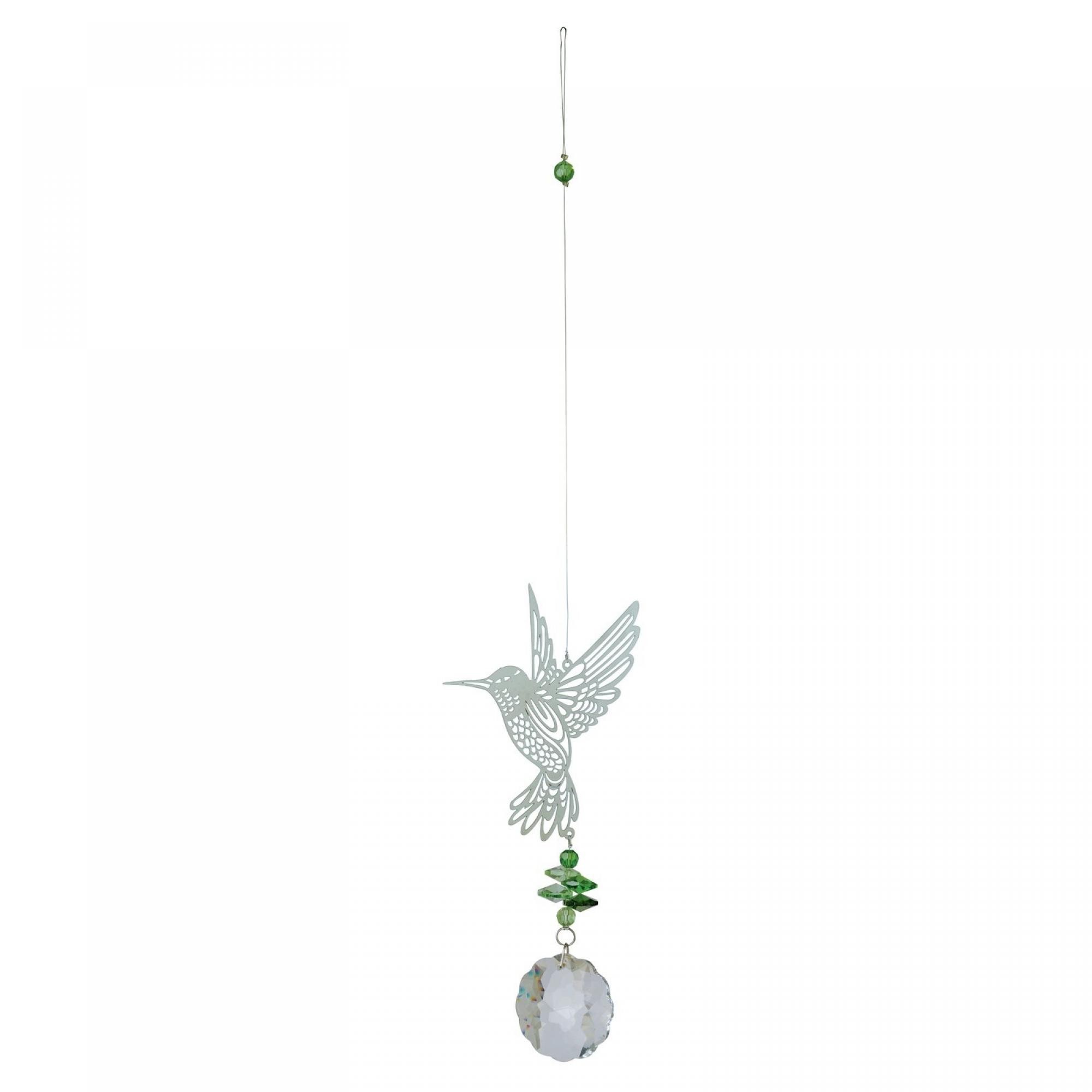 Windspiel "Kolibri" mit Kristall