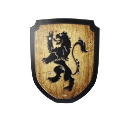 Wappenschild Löwe, Holzspielzeug