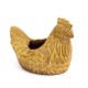 Blumentopf aus Ton huhn