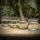 Wassergläser aus Mexiko im 4er Set transparent