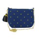 Handtasche blau und gelb - Juanita