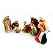 Weihnachten Heilige Familie und 3 Könige, Krippe